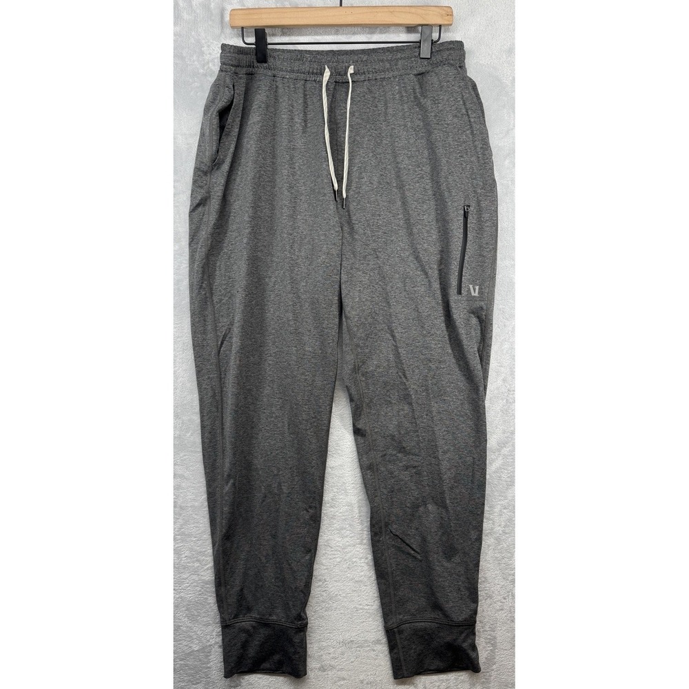 Vuori Sunday Performance Jogger Charcoal Heather Grey‎ Pants Mens Size XL